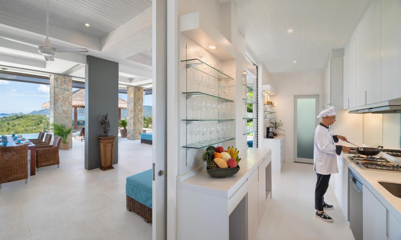 Baan Kimsacheva - Seaview Private Villa Choeng Mon Kültér fotó