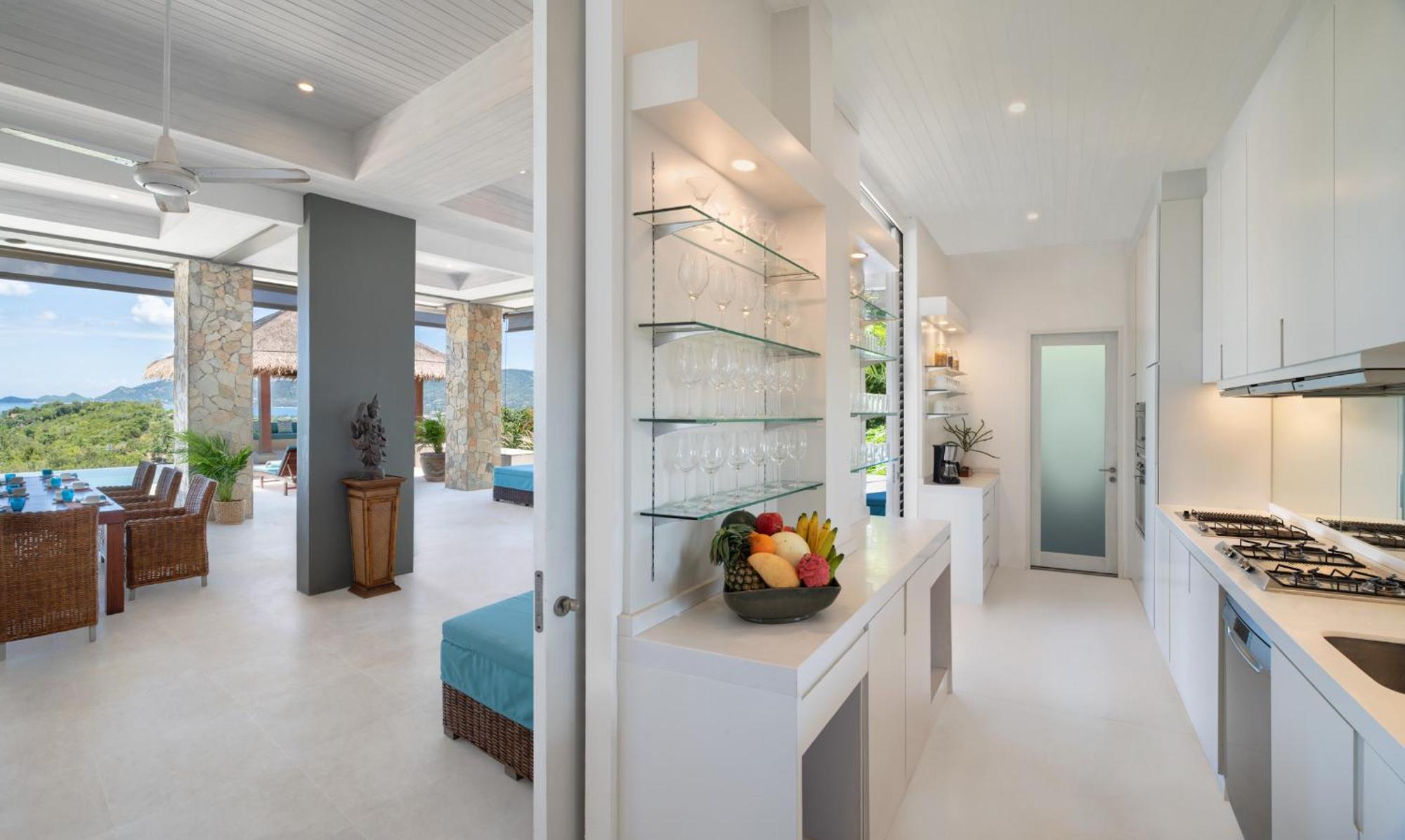Baan Kimsacheva - Seaview Private Villa Choeng Mon Kültér fotó
