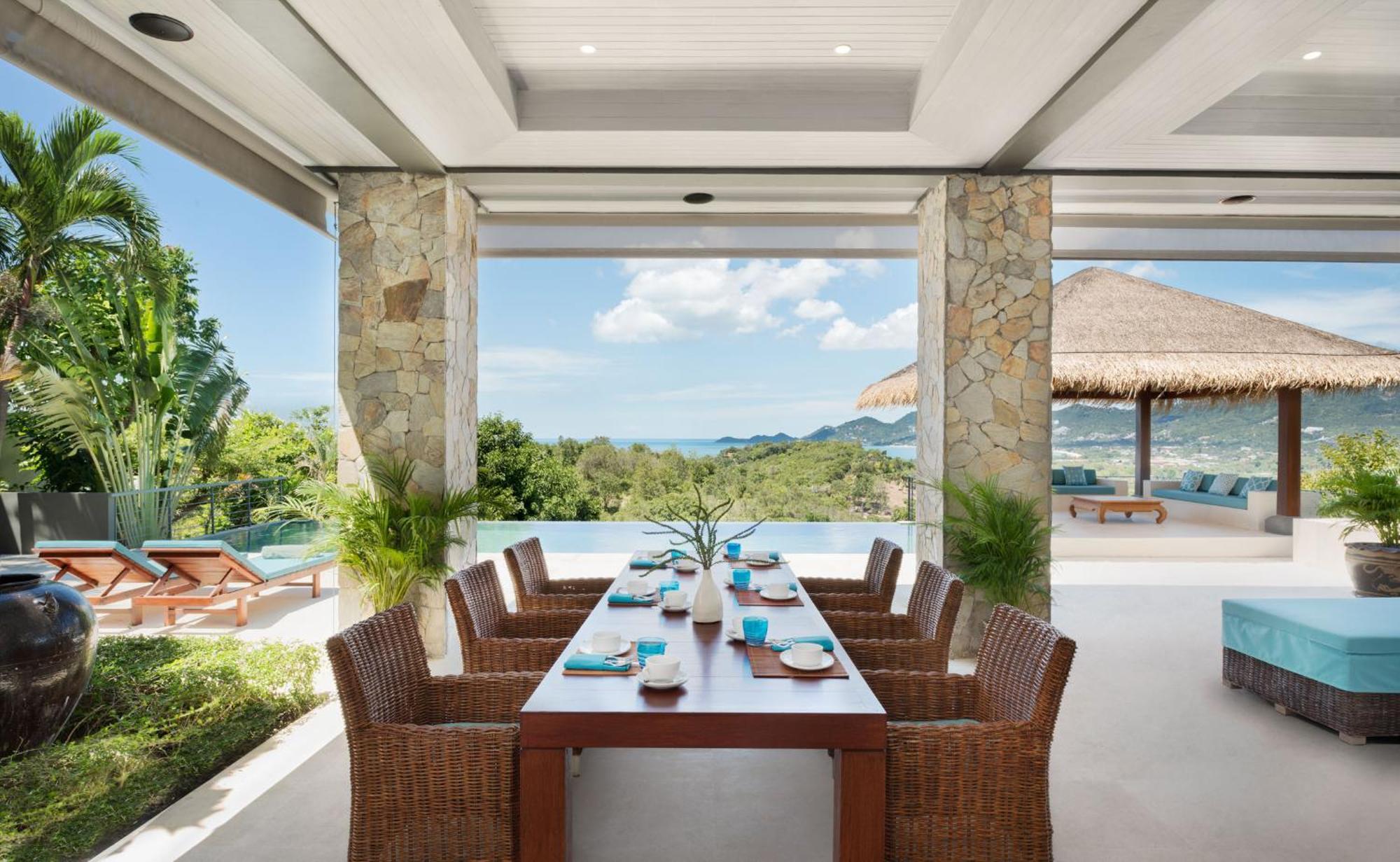 Baan Kimsacheva - Seaview Private Villa Choeng Mon Kültér fotó