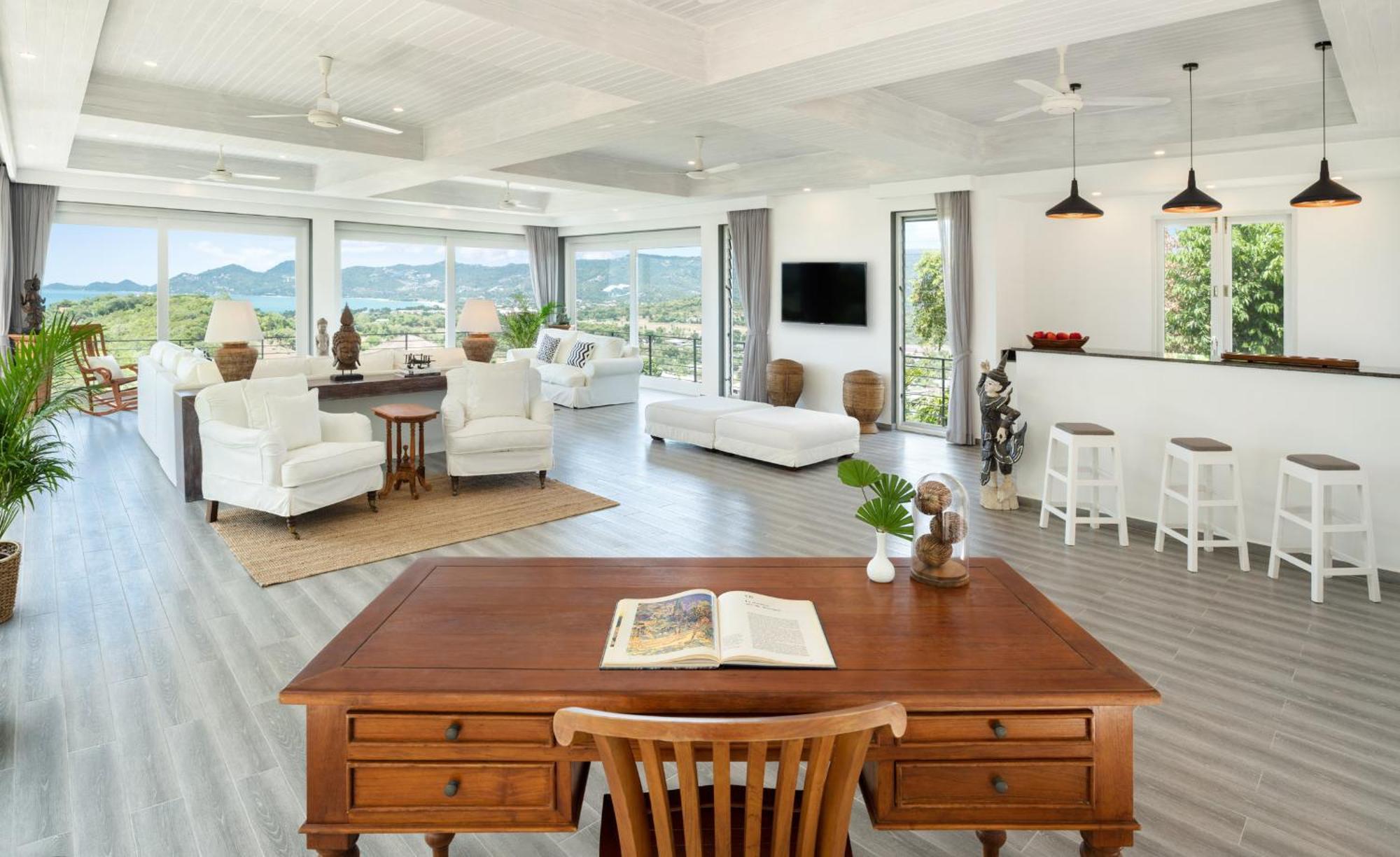 Baan Kimsacheva - Seaview Private Villa Choeng Mon Kültér fotó
